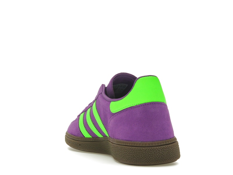 adidas Handball Spezial Elastic Active Purple Solar Green (Women's)