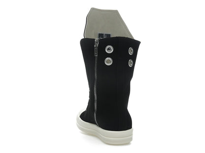 Rick Owens Hollywood DRKSHDW Boot Sneaks Black Milk
