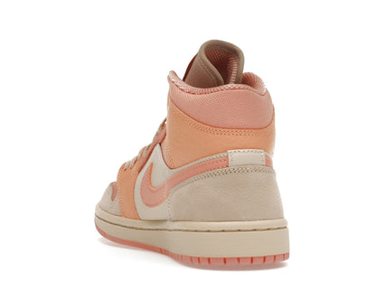 Jordan 1 Mid Apricot Orange (Women's)