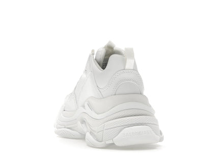 Balenciaga Triple S Synthetic Leather Triple White (Women's)