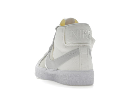 Nike SB Blazer Mid Warning Label Summit White