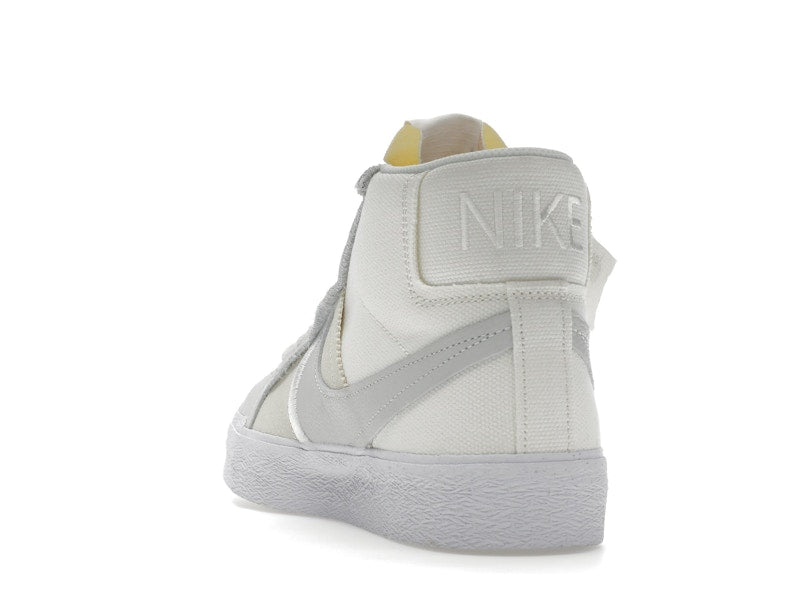 Nike SB Blazer Mid Warning Label Summit White
