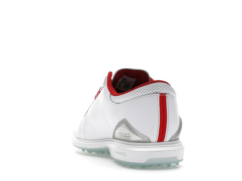 Jordan ADG 5 White Metallic Silver Blue Tint Fire Red (Wide)