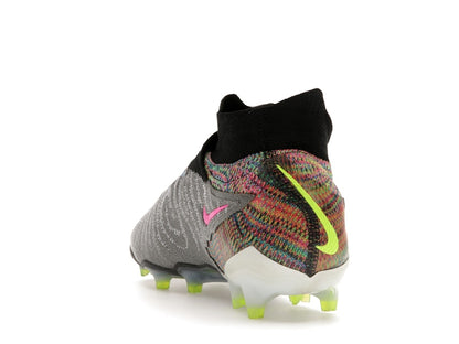 Nike Gripknit Phantom GX Elite Dynamic Fit Fusion FG Black White Blue Glow Volt
