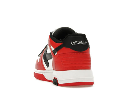 OFF-WHITE Out Of Office OOO Low Tops Red Black (2024)