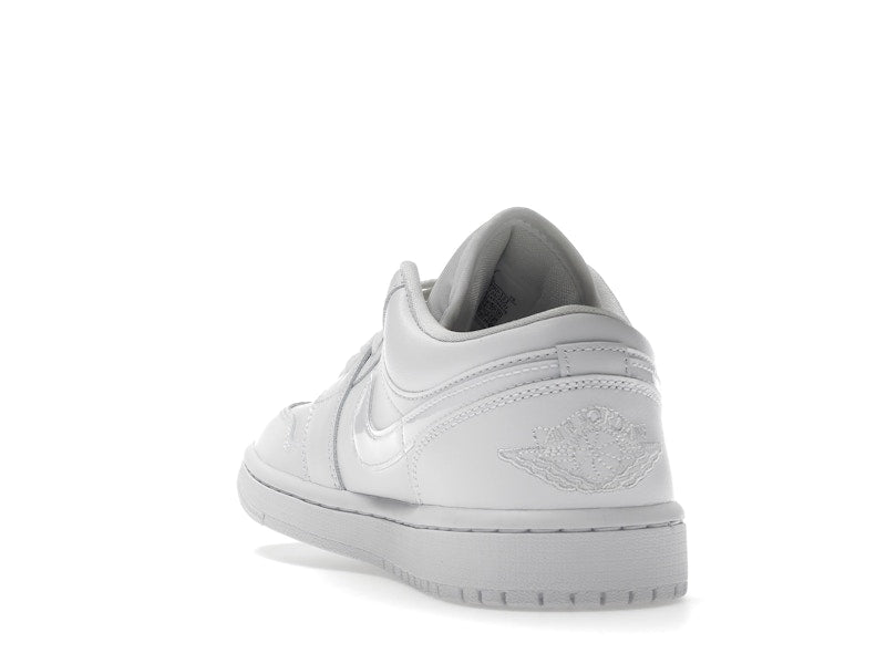 Jordan 1 Low Triple White (2022) (Women's)