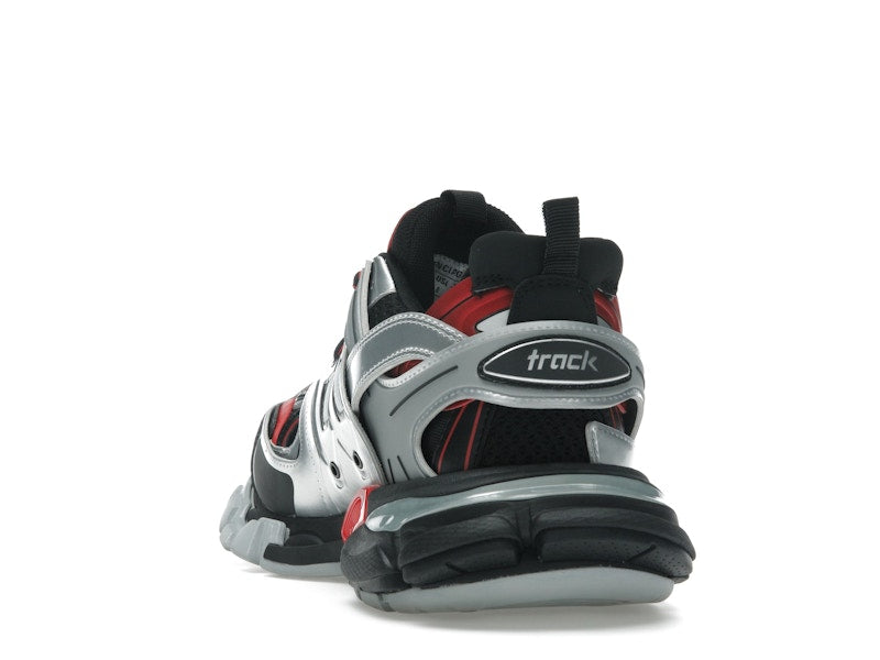 Balenciaga Track Black Red White Silver