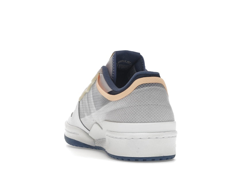 adidas Forum Low TT Cloud White Acid Orange Crew Blue