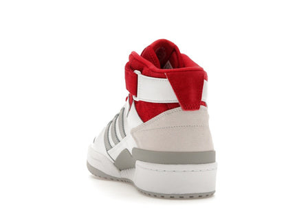 adidas Forum Mid White Red Grey