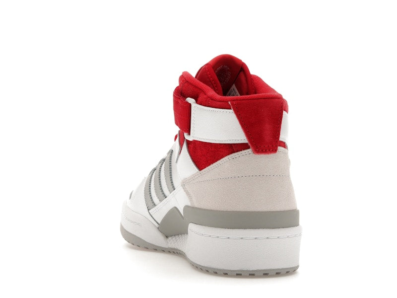 adidas Forum Mid White Red Grey