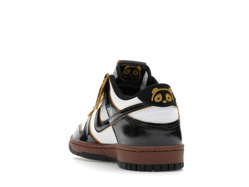 Nike Dunk Low SE Panda-Monium White Black Fauna Brown (GS)