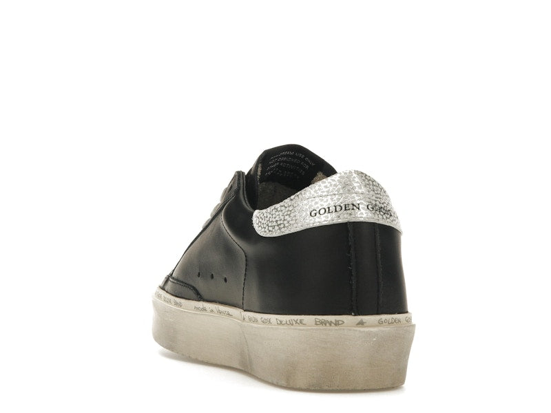 Golden Goose Hi-Star Black Silver (Women's)