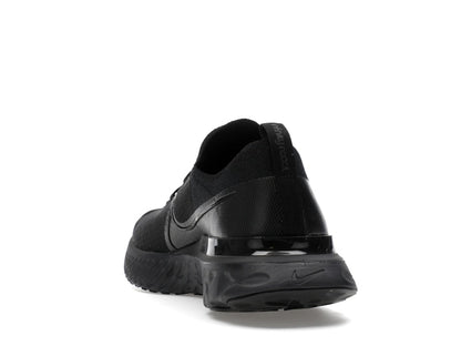 Nike React Infinity Run Flyknit Triple Black
