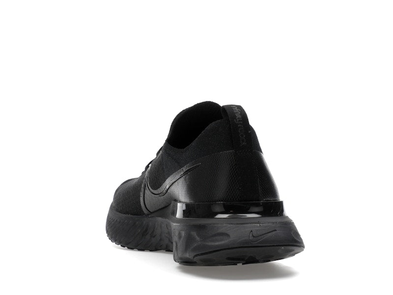 Nike React Infinity Run Flyknit Triple Black