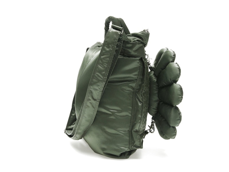 Takashi Murakami x PORTER 2Way Helmet Bag Sage Green