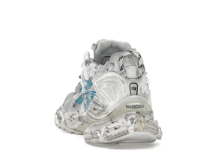Balenciaga Runner Graffiti White Blue