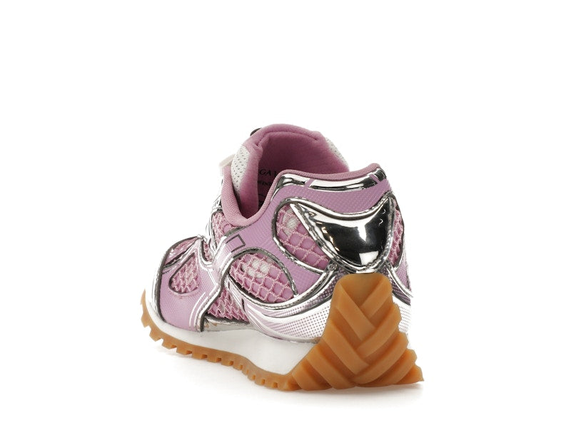 Bottega Veneta Orbit Gloss Silver (Women's)
