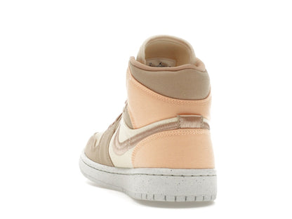 Jordan 1 Mid SE Canvas Khaki (Women's)