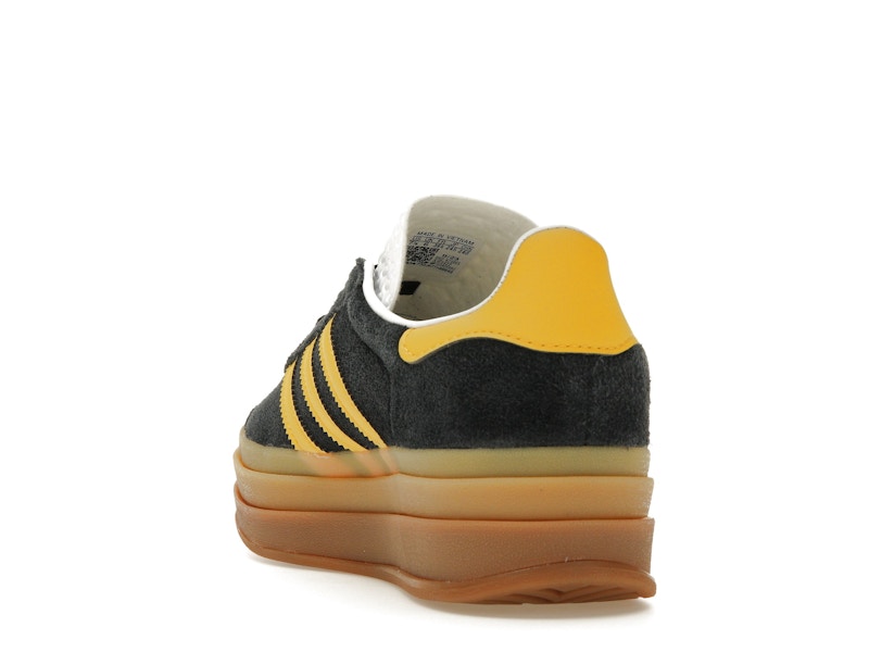 adidas Gazelle Bold Black Bold Gold (Women's)