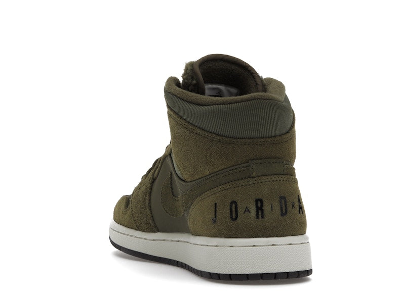 Jordan 1 Mid Olive Canvas (2018)