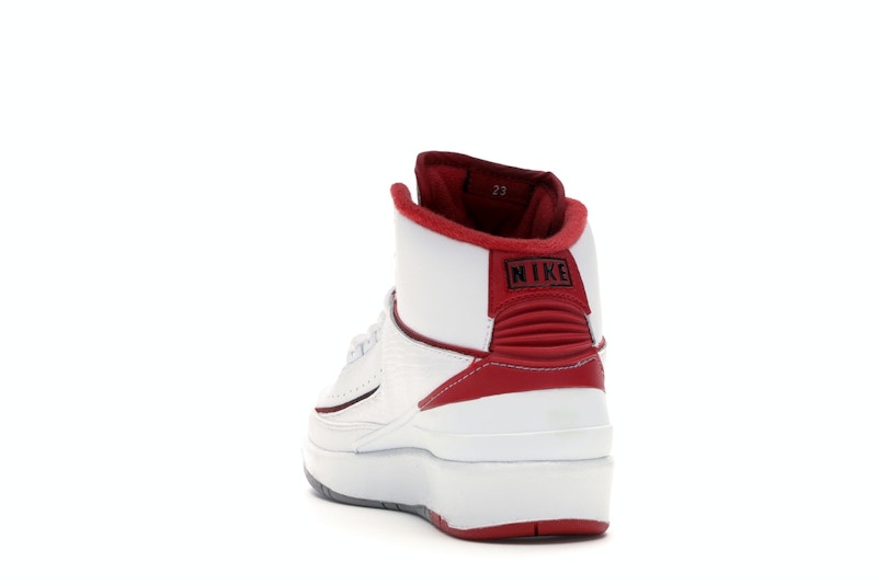 Jordan 2 Retro White Red (2014) (GS)