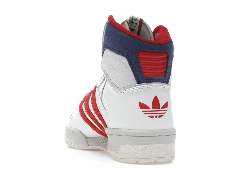 adidas Conductor Hi White Scarlet Python