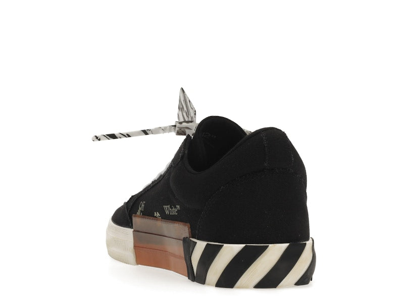 OFF-WHITE Vulc Low Black Light Blue Arrow