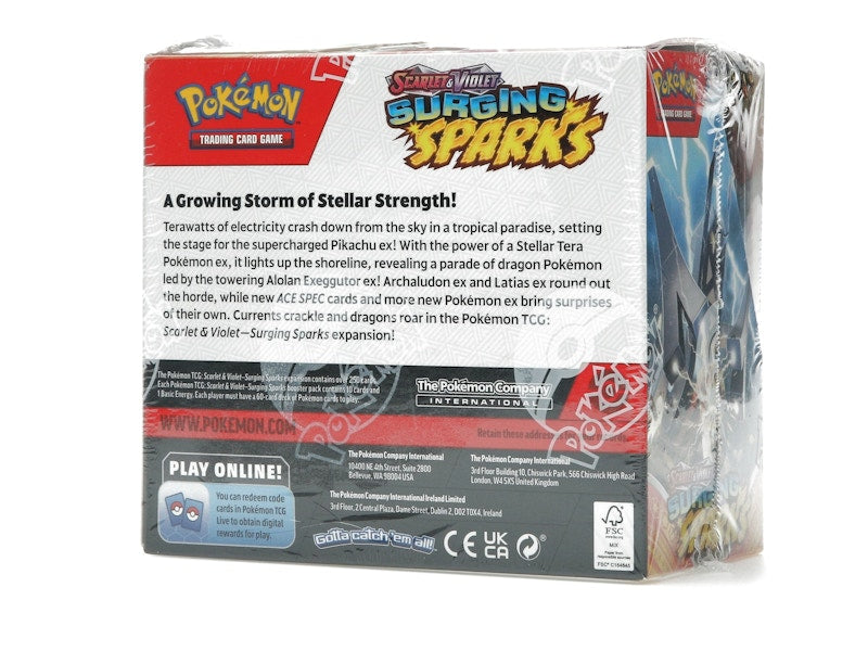 Pokémon Scarlet & Violet Surging Sparks Booster Display Box