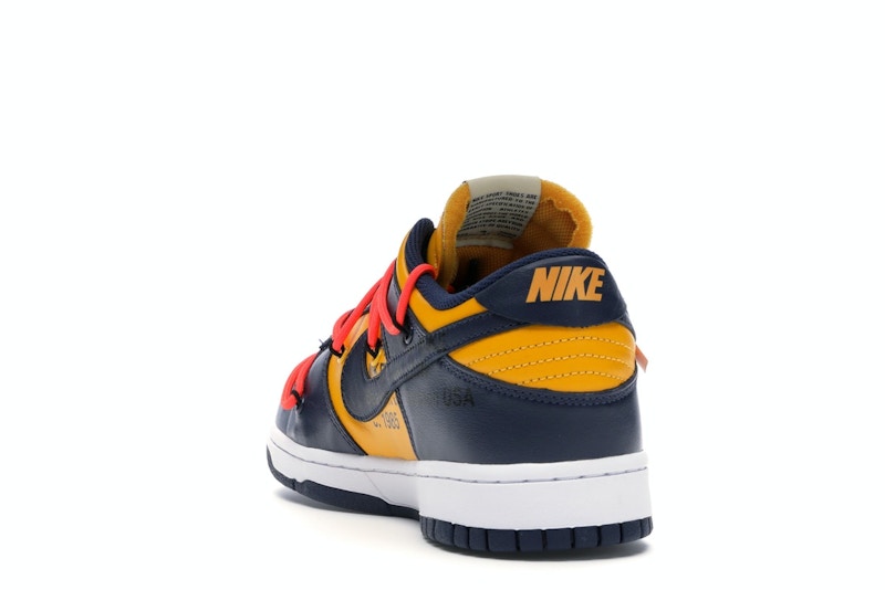 Nike Dunk Low Off-White University Gold