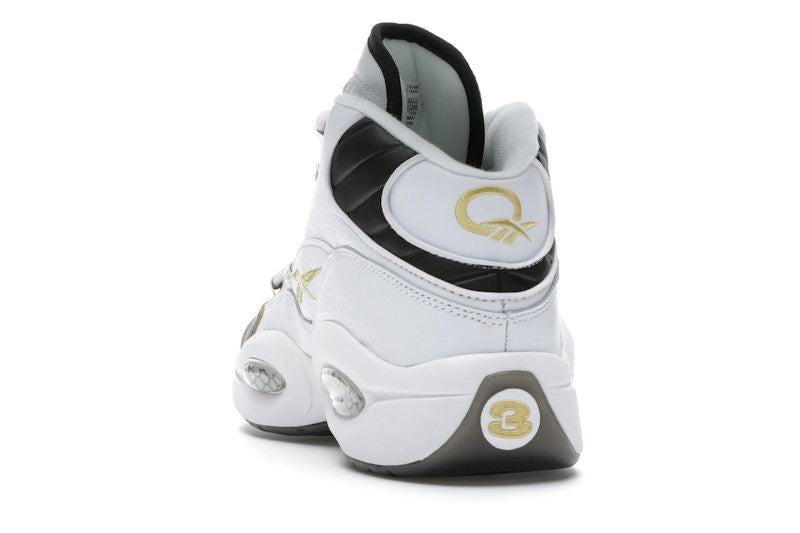 Reebok Question Mid Black Toe