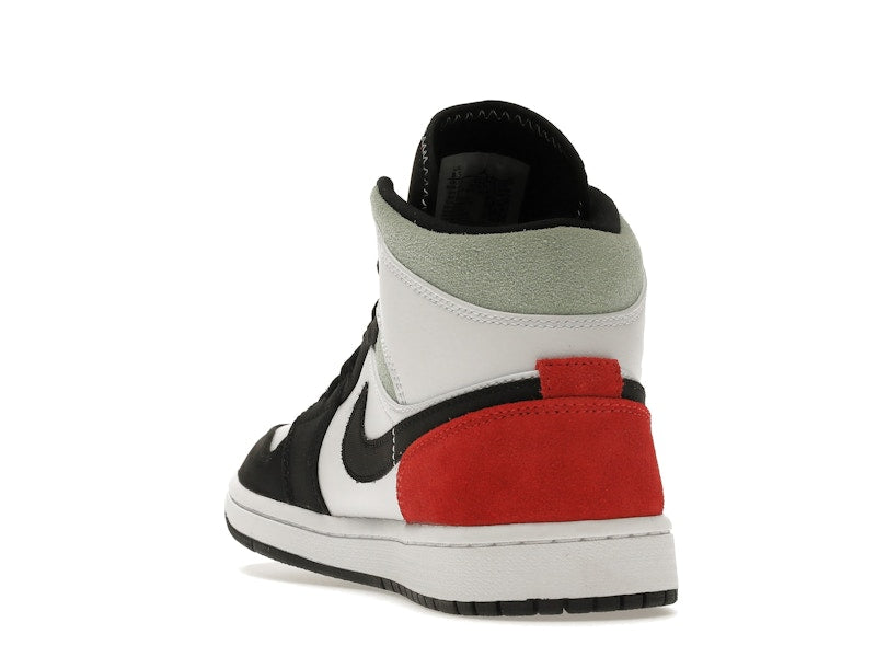 Jordan 1 Mid SE Red Black Toe