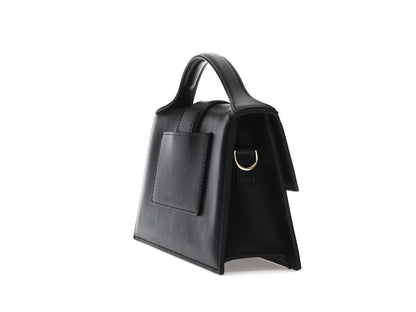 Jacquemus Le Grand Bambino Crossbody Strap Handbag Black