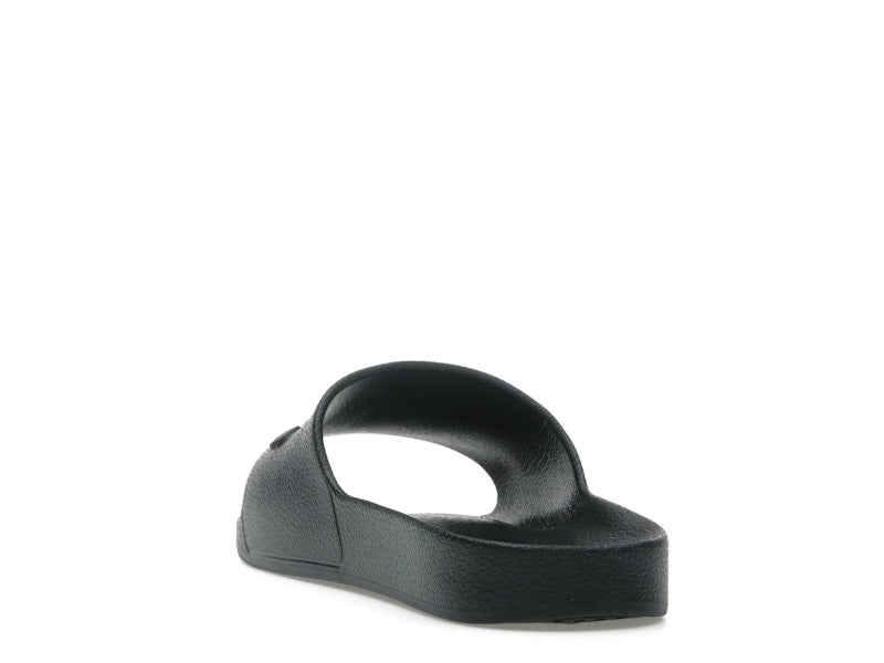 adidas Adilette Aqua Slides Core Black Logo