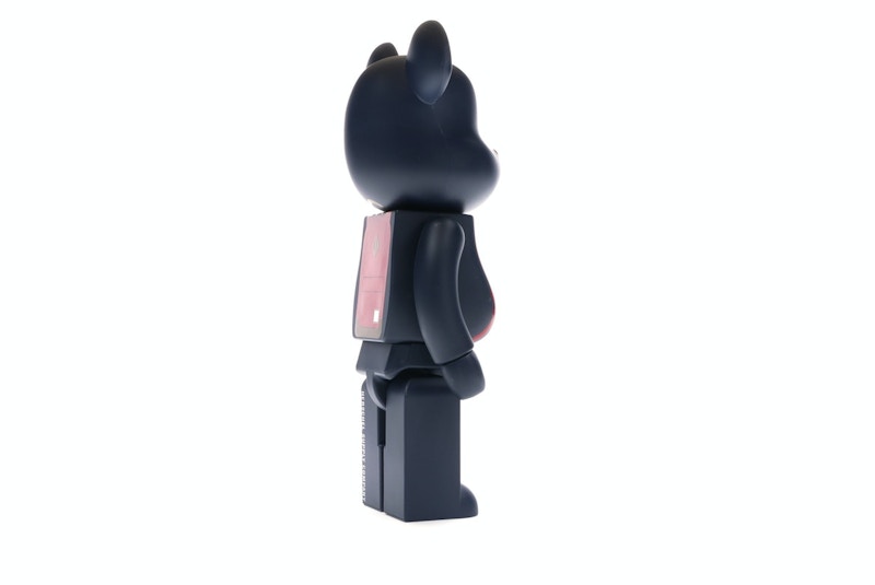 Bearbrick Medicom Herschel Peacoat 100% & 400% Set Navy