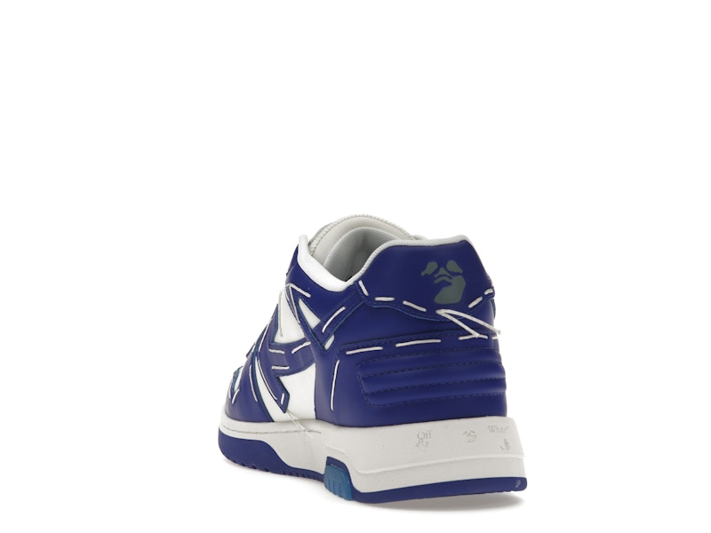 OFF-WHITE Out Of Office Sartorial Stitching White Dark Blue