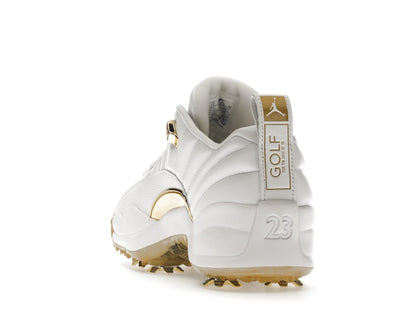 Jordan 12 Golf Metallic Gold