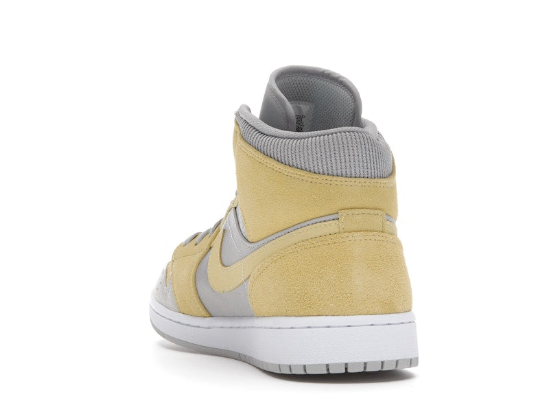 Jordan 1 Mid Mixed Textures Yellow
