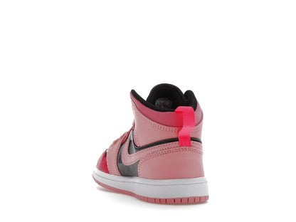 Jordan 1 Mid Coral Chalk (PS)
