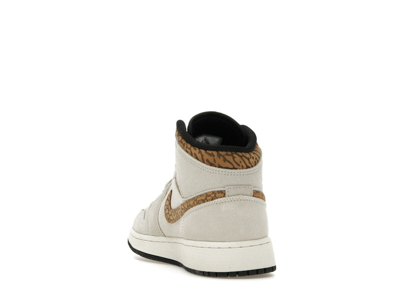Jordan 1 Mid SE Brown Elephant (GS)