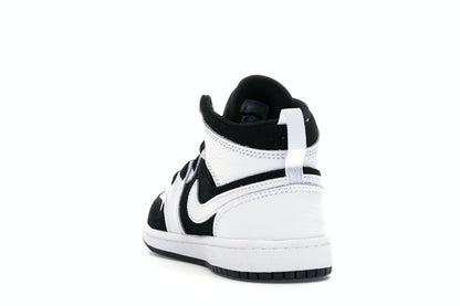 Jordan 1 Mid White Black (PS)