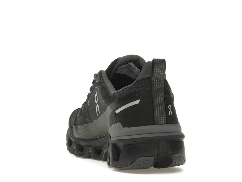 On Running Cloudwander Waterproof Black Eclipse