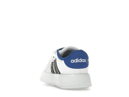 adidas Grand Court Marvel Spider-Man Cloud White Core Black Royal Blue (TD)