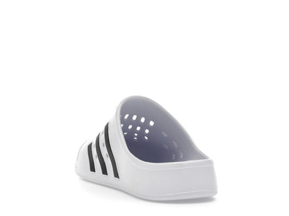 adidas Adilette Clog White Black