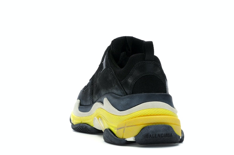 Balenciaga Triple S Black Yellow (Women's)