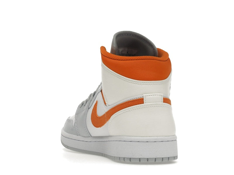 Jordan 1 Mid Starfish Pure Platinum