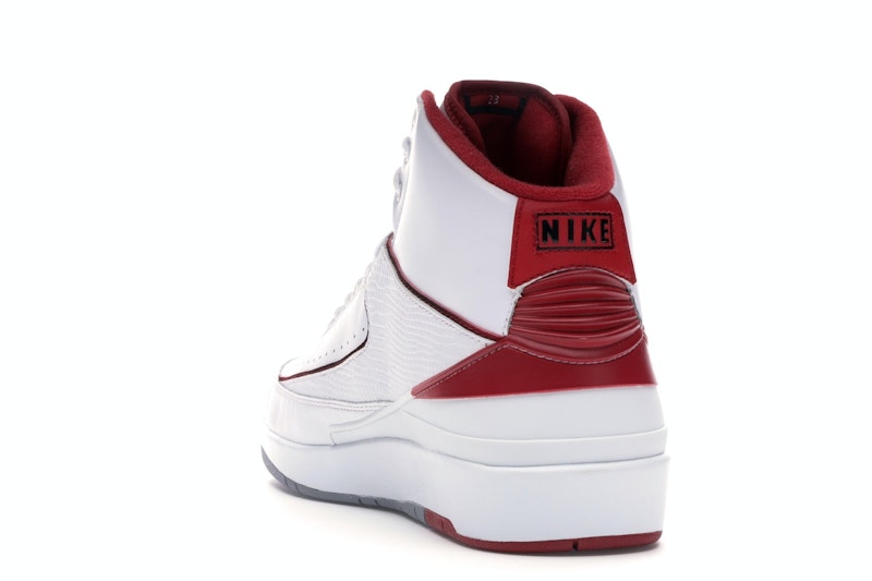 Jordan 2 Retro White Red (2014)