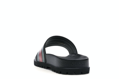 Gucci Web Slide Sandal Black