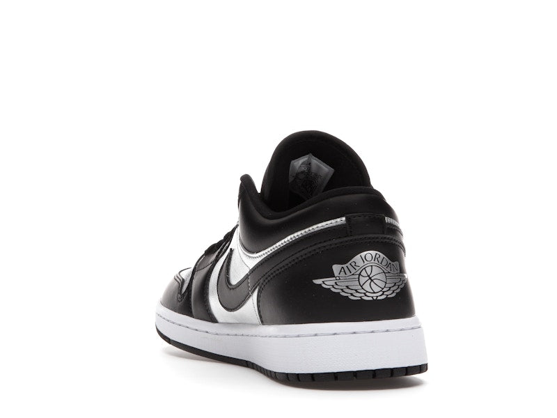 Jordan 1 Low SE Black Metallic Silver (Women's)