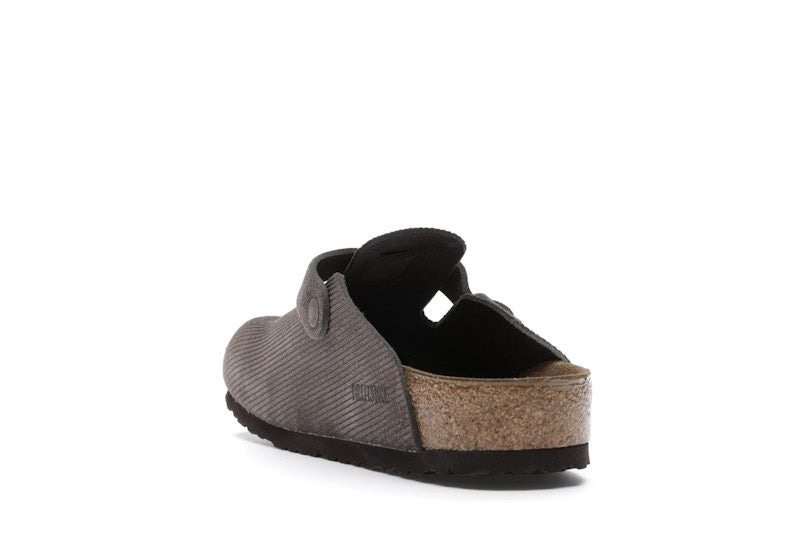 Birkenstock Boston Clogs Stussy Anthracite