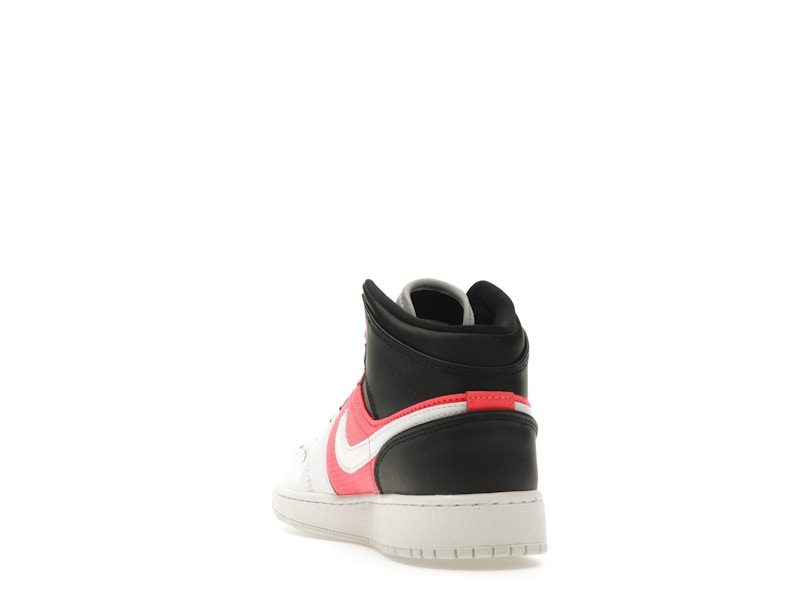 Jordan 1 Mid SE White Black Infrared (GS)